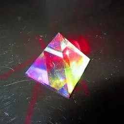 a picture of a diamond on a table