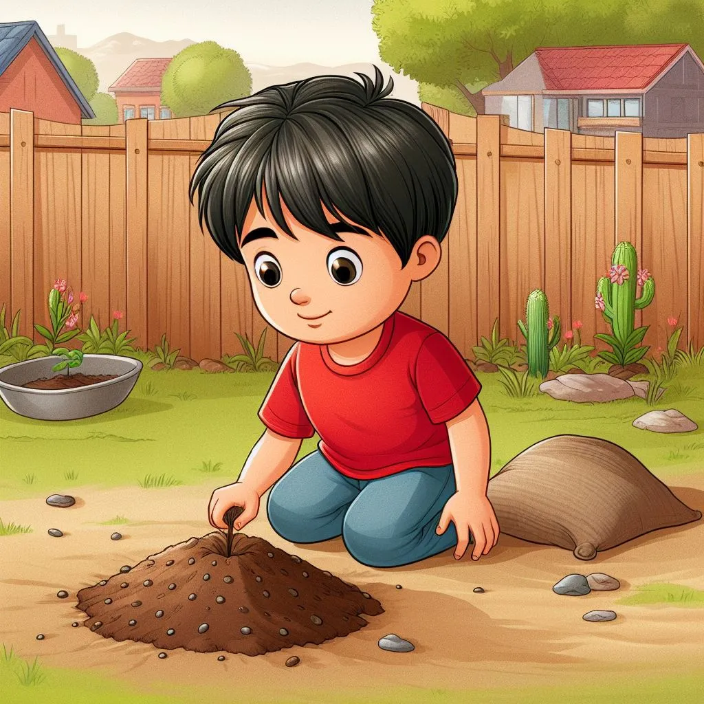 arjun planting seed