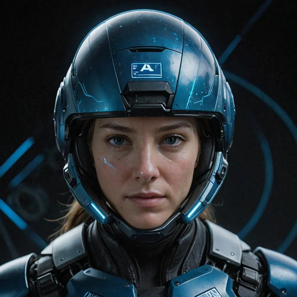 a woman wearing a helmet and holding a cell phone