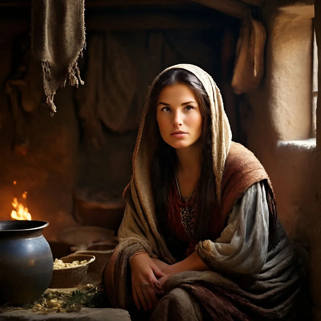 a woman sitting in a room next to a fire