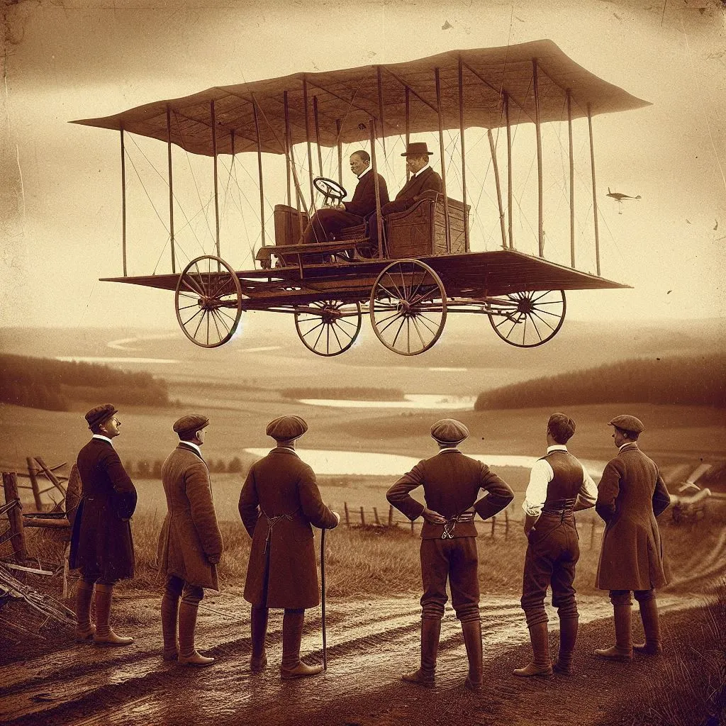 a group of men standing next to each other in front of an airplane