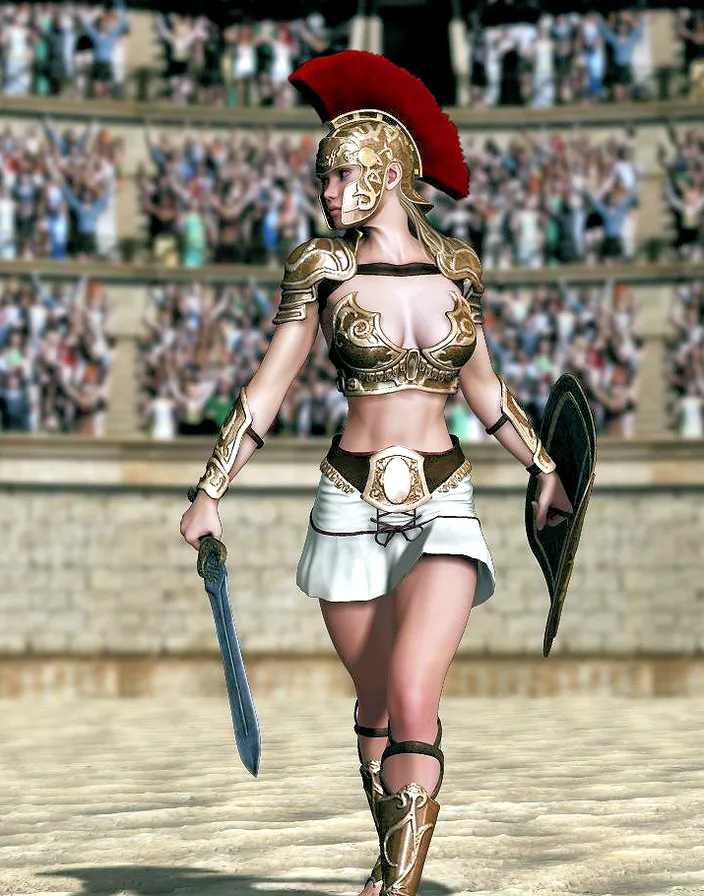 women who fought in arenas
