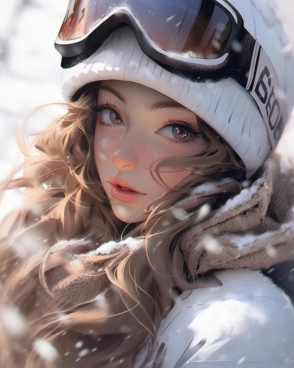 Snowboarder Girl  