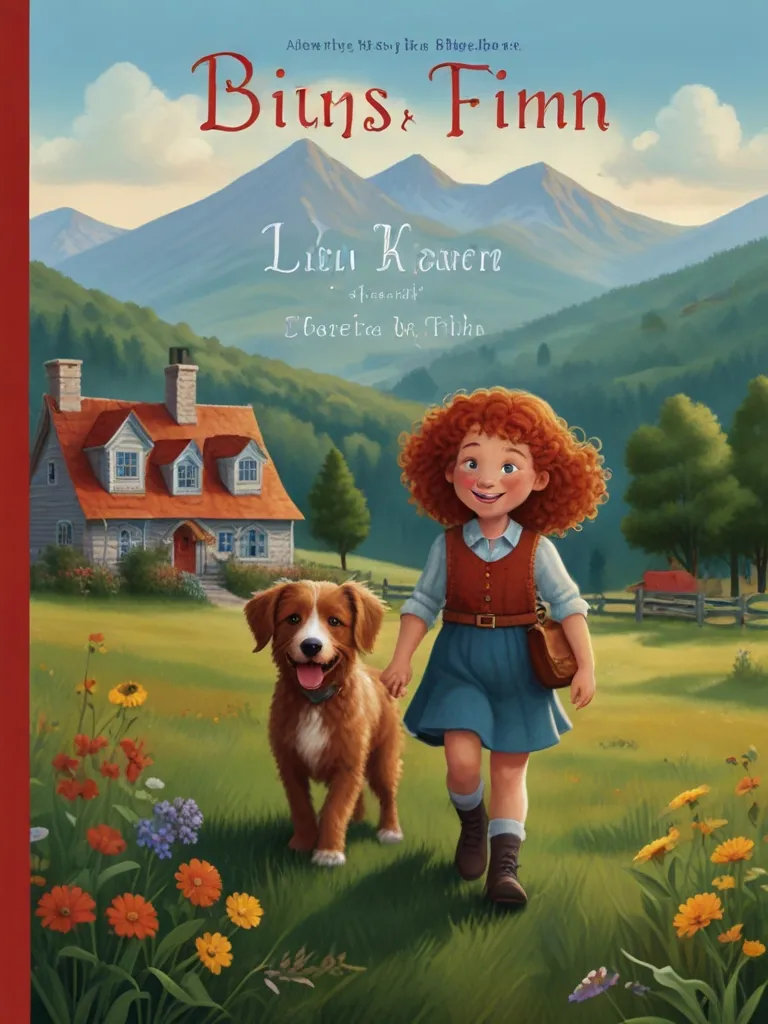 the cover of a children's book with an image of a girl and a