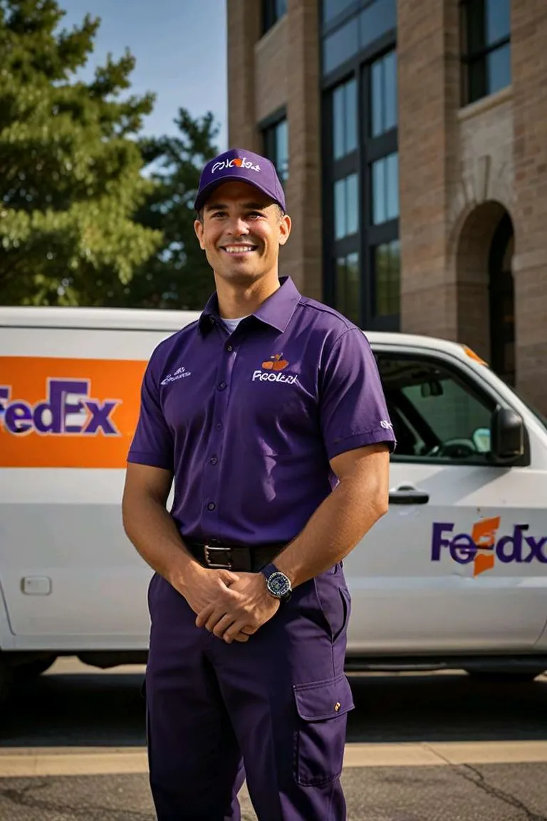 Fedex puedes entregar tu responsVilidad confiado , advertising style