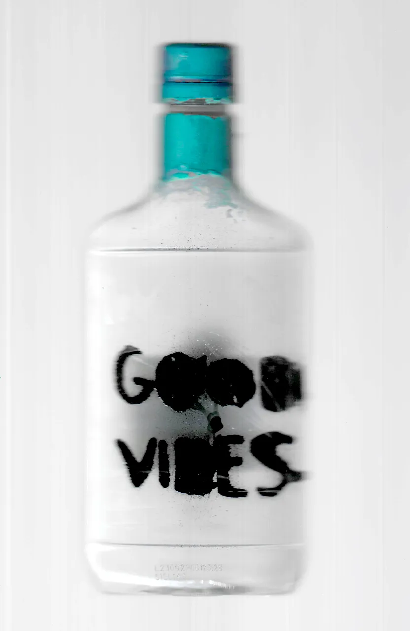 a bottle of good vibes scaned