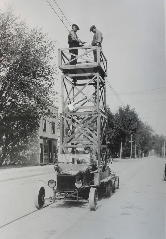 a group of men standing on top of a tower