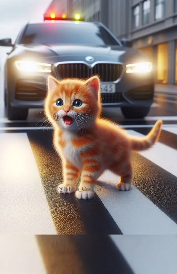 cat, car, vehicle, felidae, automotive lighting, hood, light, carnivore, small to medium-sized cats, tire