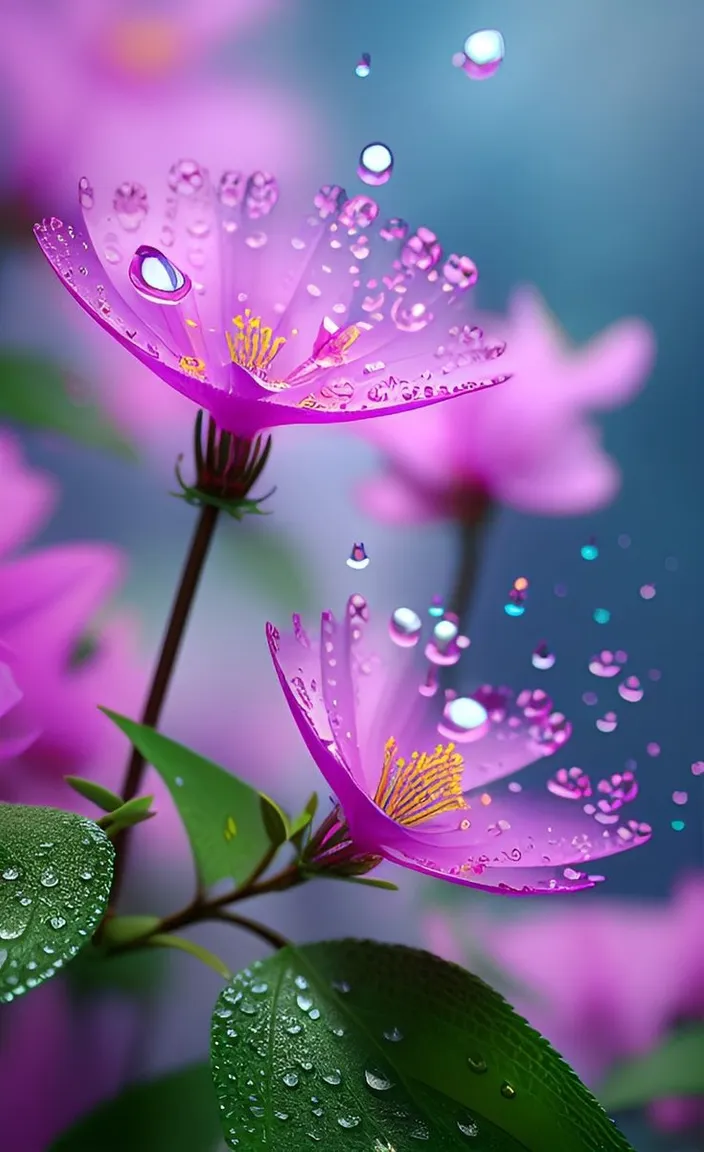 water, plant, flower, liquid, light, purple, petal, fluid, terrestrial plant, violet