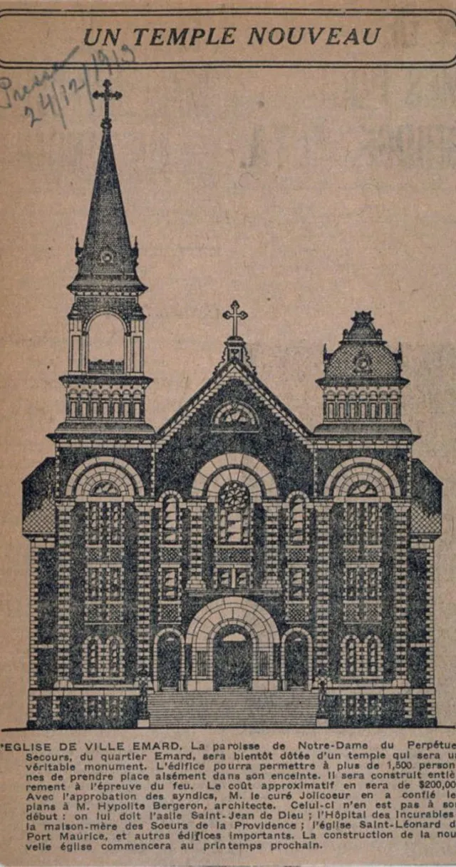 a drawing of a church with a steeple