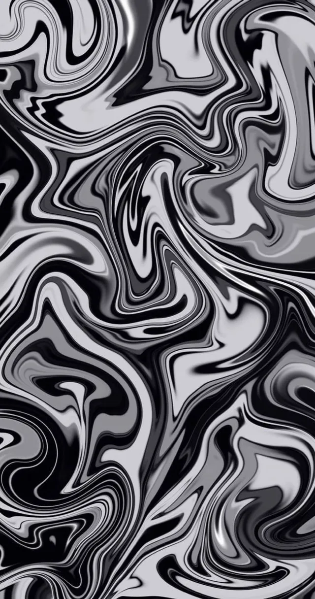 an abstract black and white background with wavy lines