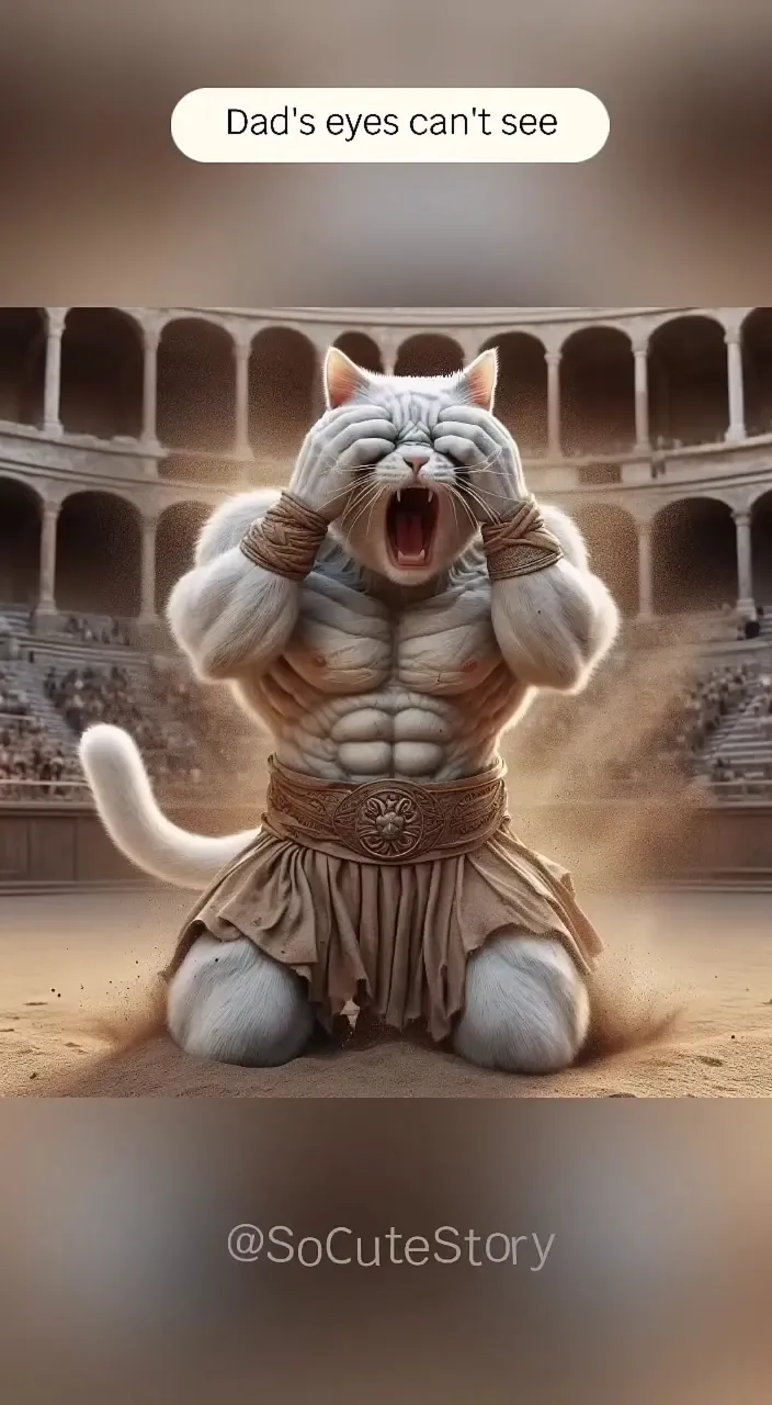 a picture of a cat in a gladiator outfit