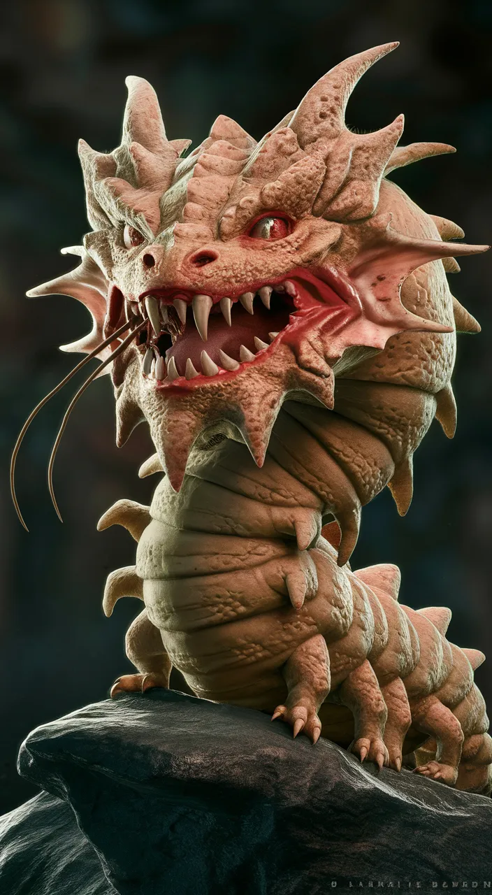 a close up of a statue of a dragon