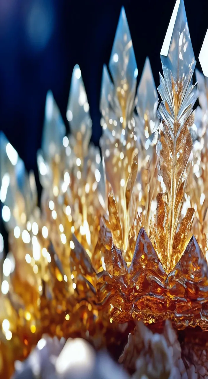 a close up of a bunch of lights on a table