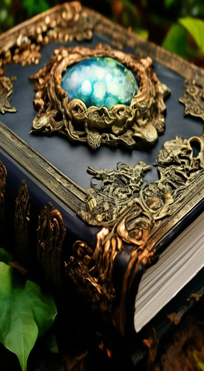 a close up of a book on a table