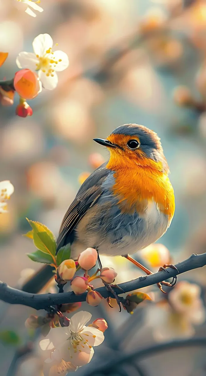 a bird sitting on a branch of a tree