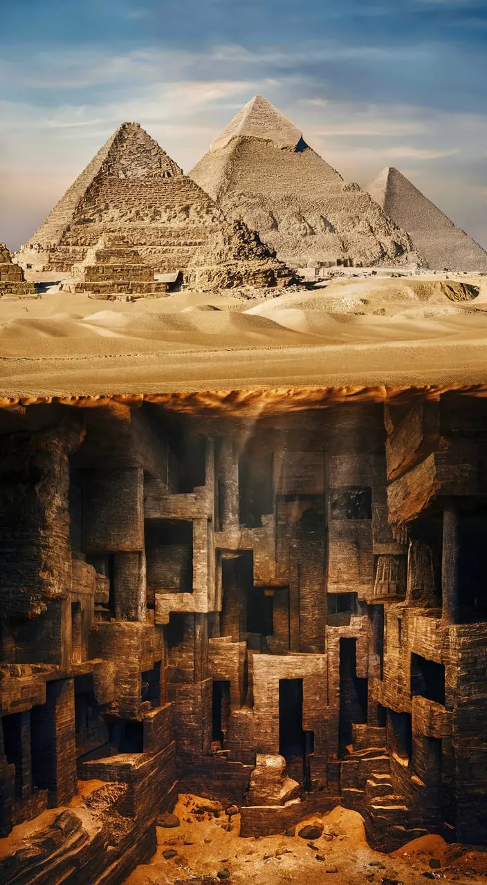 the great pyramids of giza and the great pyramids of egypt