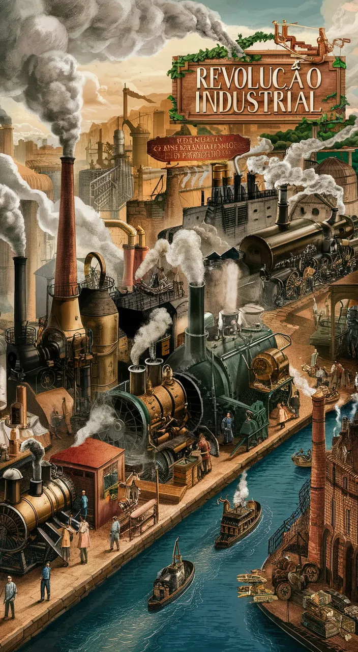 a painting of a steam engine train traveling down a river