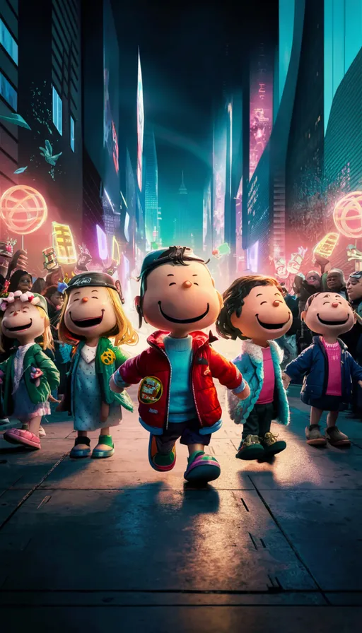 the peanuts movie poster