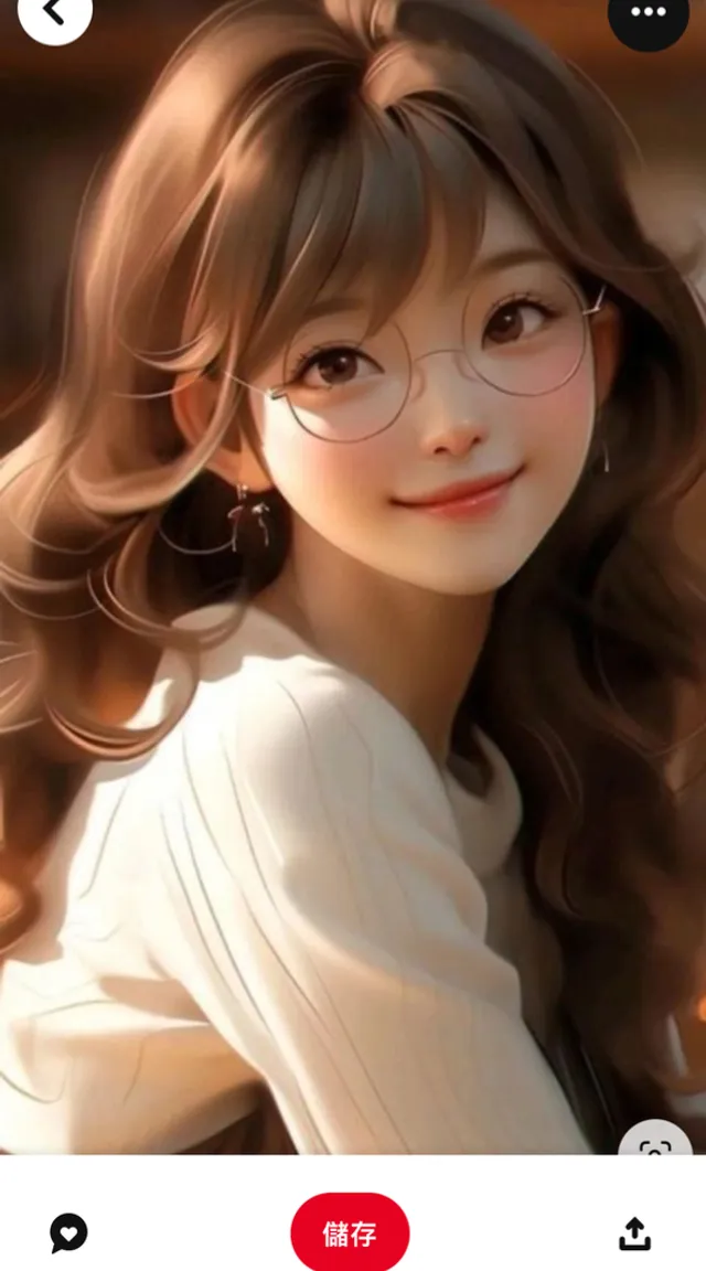 a girl with glasses and a white shirt, in Studio Ghibli 